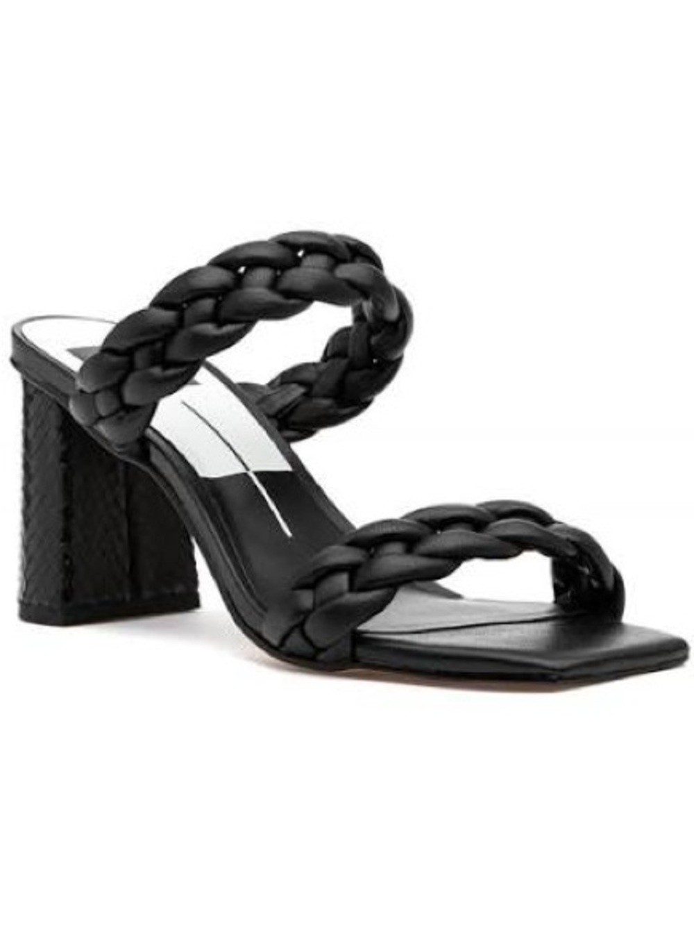 Dolce Vita
Women's Paily Braided Double Strap Mule High Heel Sandals